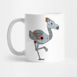 Flamingo as Robot Mug